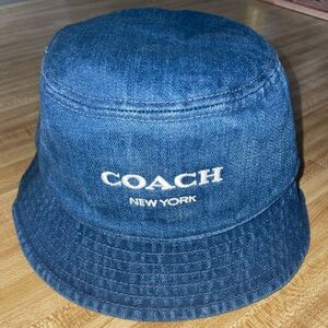 COACH Denim Bucket Hat